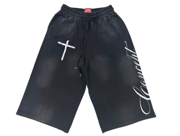 CPT-003 LONG SHORTS Black