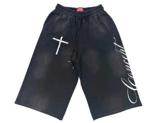 CPT-003 LONG SHORTS Black